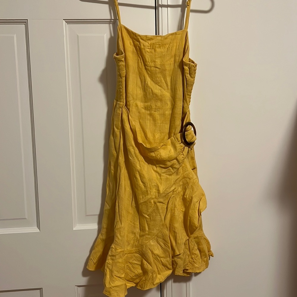 Yellow sun dress